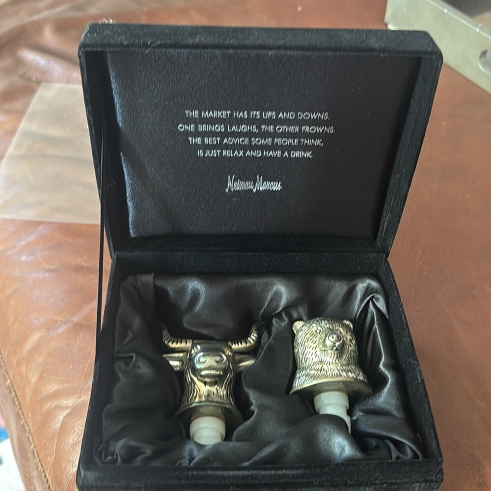 Vintage Neiman Marcus bottle stoppers